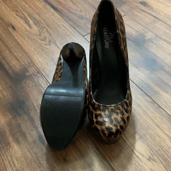 2/$40 Cheetah print, 5 inch heels. - Picture 3 of 3